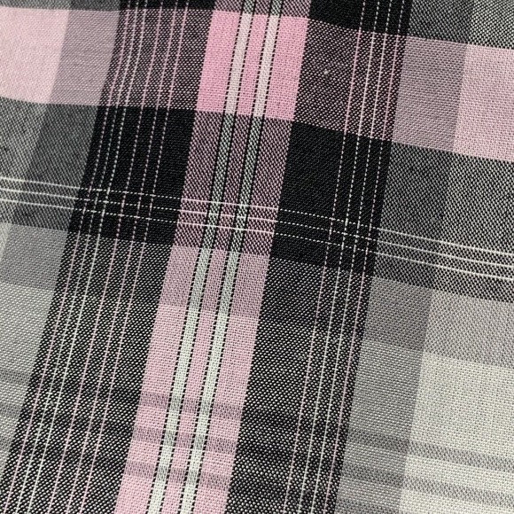 Men's Size Large Browning Pink Country Plaid Hunting Fishing Button Down Shirt - Picture 11 of 12